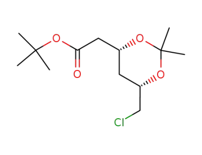(4R-cis)-6-(chloromethyl)-2,2-dimethyl-1,3-dioxane-4-acetic acid,1,1-dimethylethyl ester