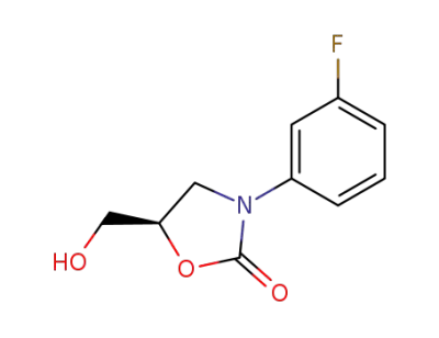 (5R)-3-(3-fluorophenyl)-5-hydroxymethyloxazolidin-2-one