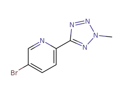 5-bromo-2-(2-methyl-2H-tetrazol-5-yl)pyridine