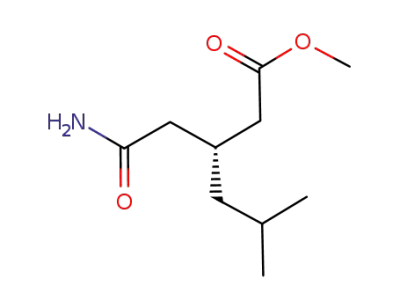(R)-methyl 3-(carbamoylmethyl)-5-methylhexanoate