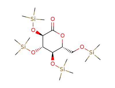 (3R,4S,5R,6R)-3,4,5-tris((trimethylsilyl)oxy)-6-(((trimethylsilyl)oxy)methyl)tetrahydro-2H-pyran-2-one